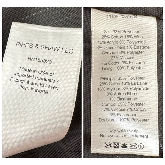 Veronica Beard Wool Blend Tweed Cutaway Dickey Jacket in Blue Black Plaid Size 2 - Picture 11 of 16